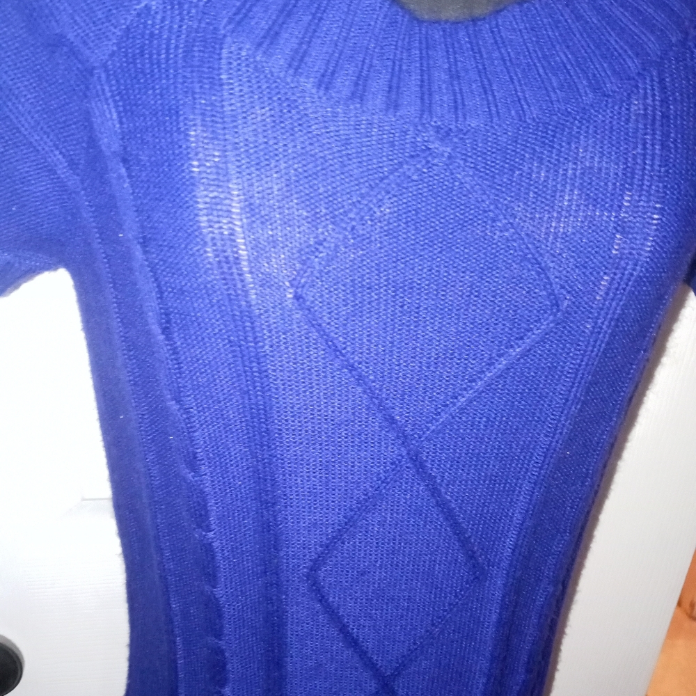 Cool summer nights cable knit dress